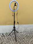 Tripe com led telemovel ajustavel
