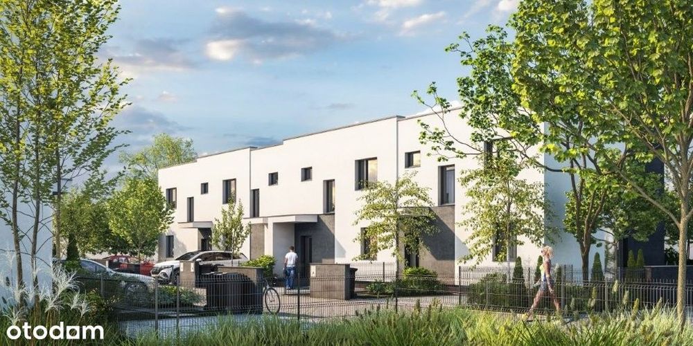 DOM Poznań Szczepankowo z zagospodarowanym ogrodem