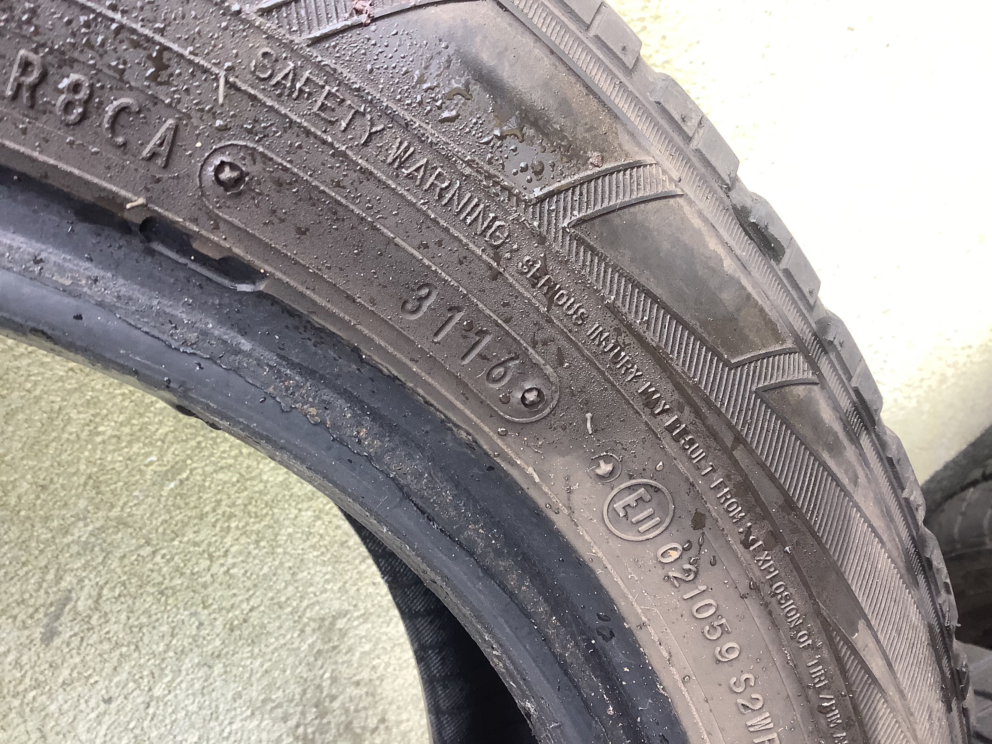 FALKEN 185/60r15 4szt opony zima zimowe 7.5mm 2016r