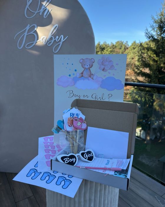 Фотозони /ВИПИСКА з пологового / Гендер Паті  Все для свята