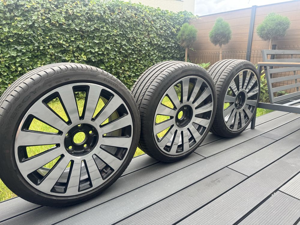 Felgi 18” słoneczka 5x112 z oponami Pirelli Audi a8 a6 a4 Skoda Vw