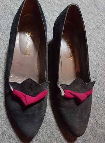 sapatos vintage camurça nº37