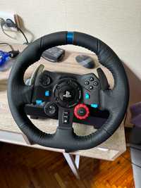 Logitech G29 (Кермо, педалі)