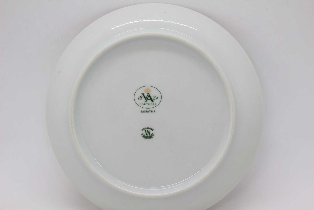 Prato Coleção Samatra Vista Alegre 1980 12 cm