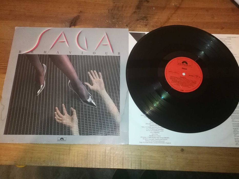 SAGA (Prog Rock) - Behavior LP