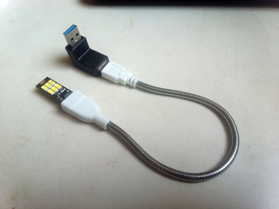 Светильник USB диммер регулируемый сенсор LED фонарь брелок 1,1Вт