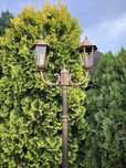 Lampa ozdobna ogrodowa stojąca