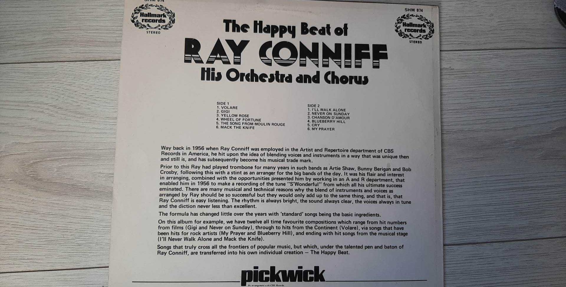 Ray Conniff And His Orchestra and Chorus- płyta winylowa