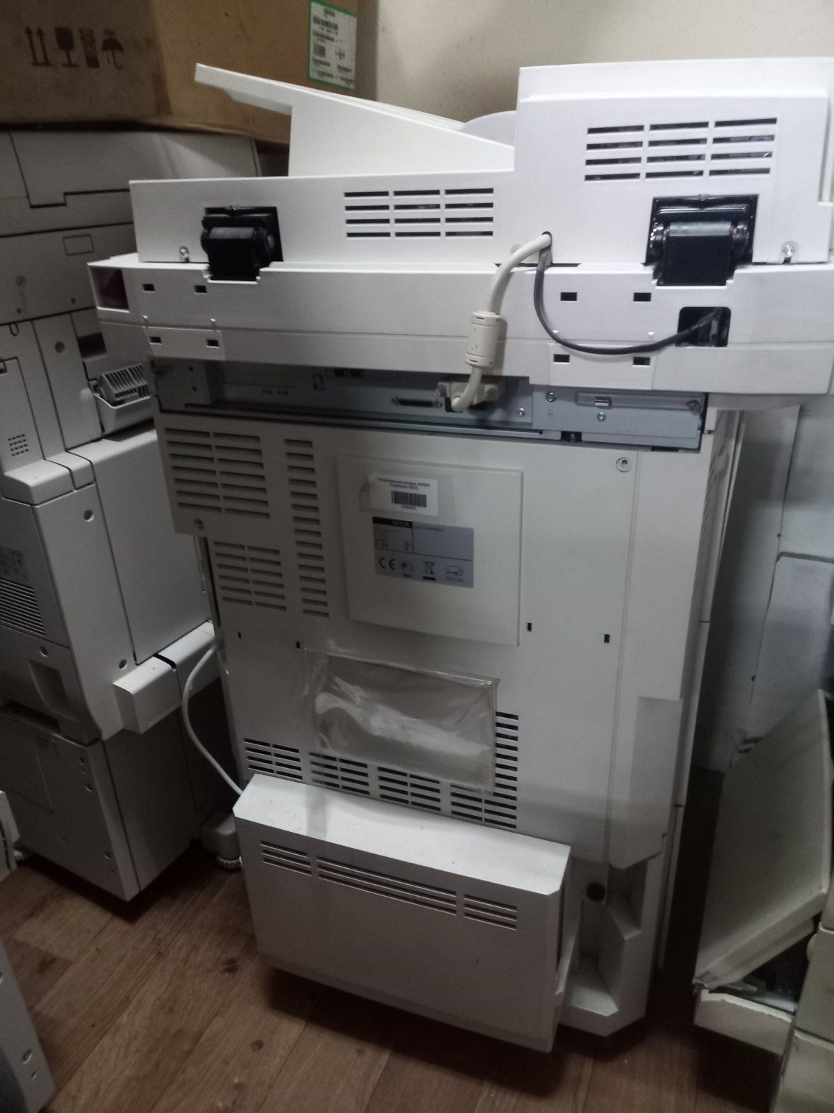 МФУ Xerox Work Center 275, на запчасти (ганяет черные листы)