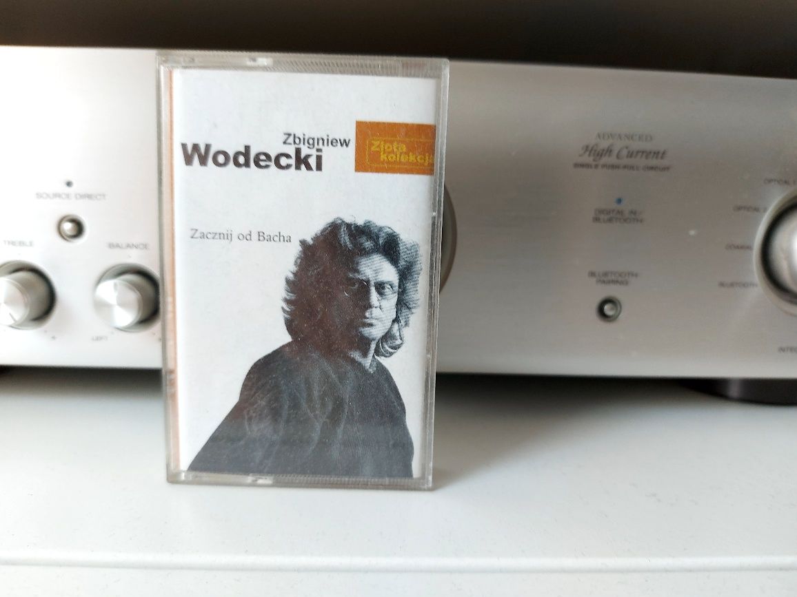 Kaseta audio Zbigniew Wodecki obok siebie Zacznimy od Bacha hologramy