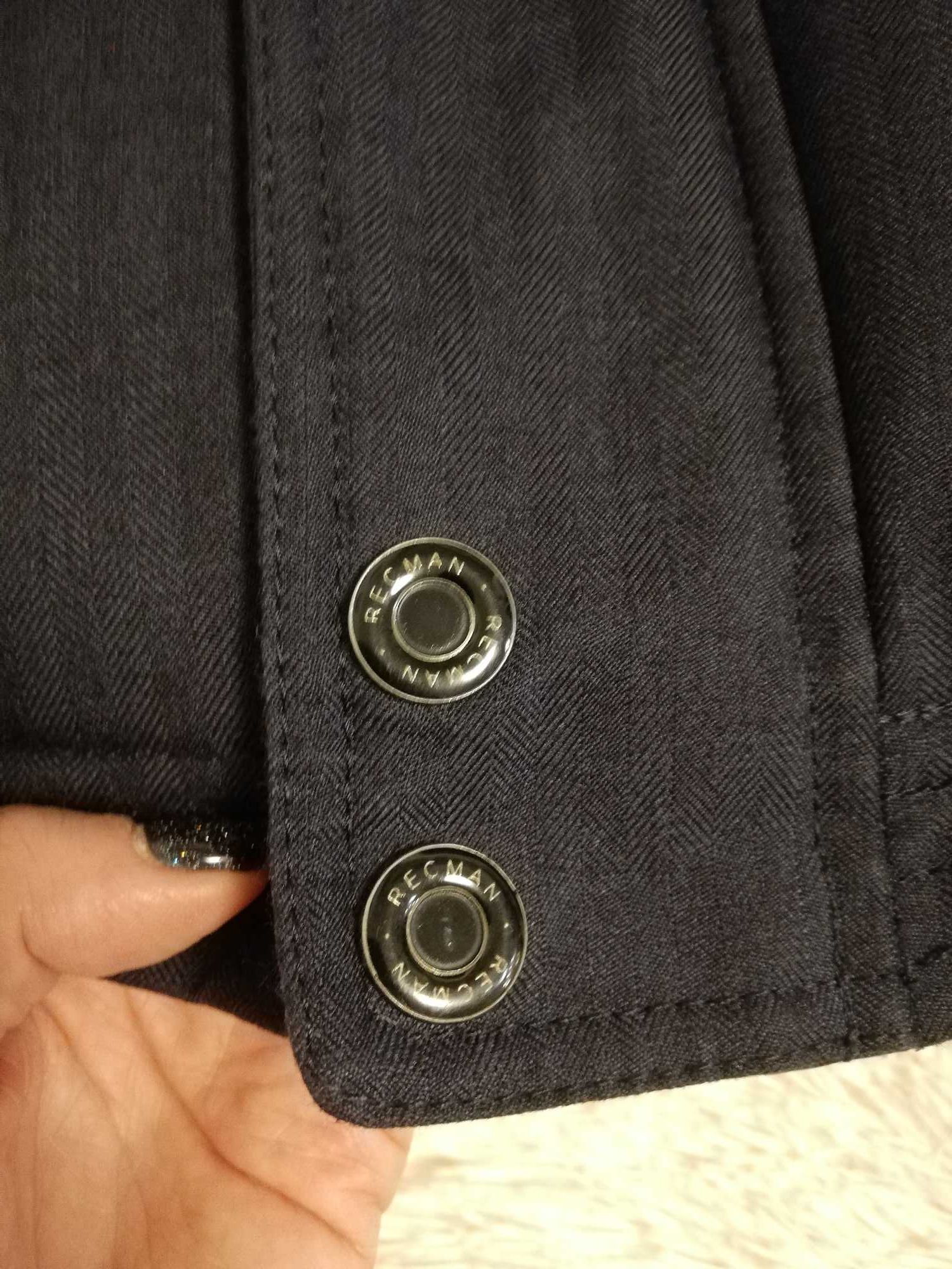 kurtka Recman L 40 XL 42 granat kurtka zimowa Recman L XL