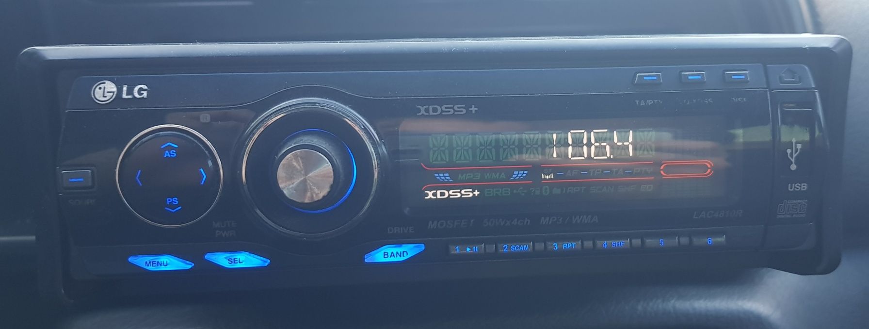Radio LG LAC 4810R. 50W×4.