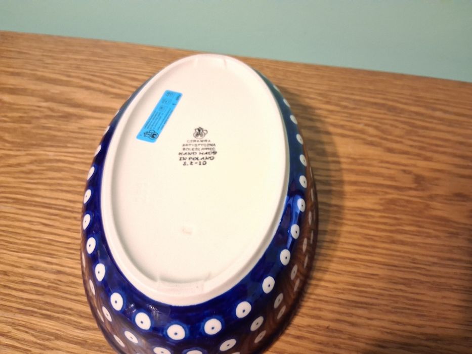 Polmisek owalny 1L 24cm GAT1 Ceramika Artystyczna Boleslawiec