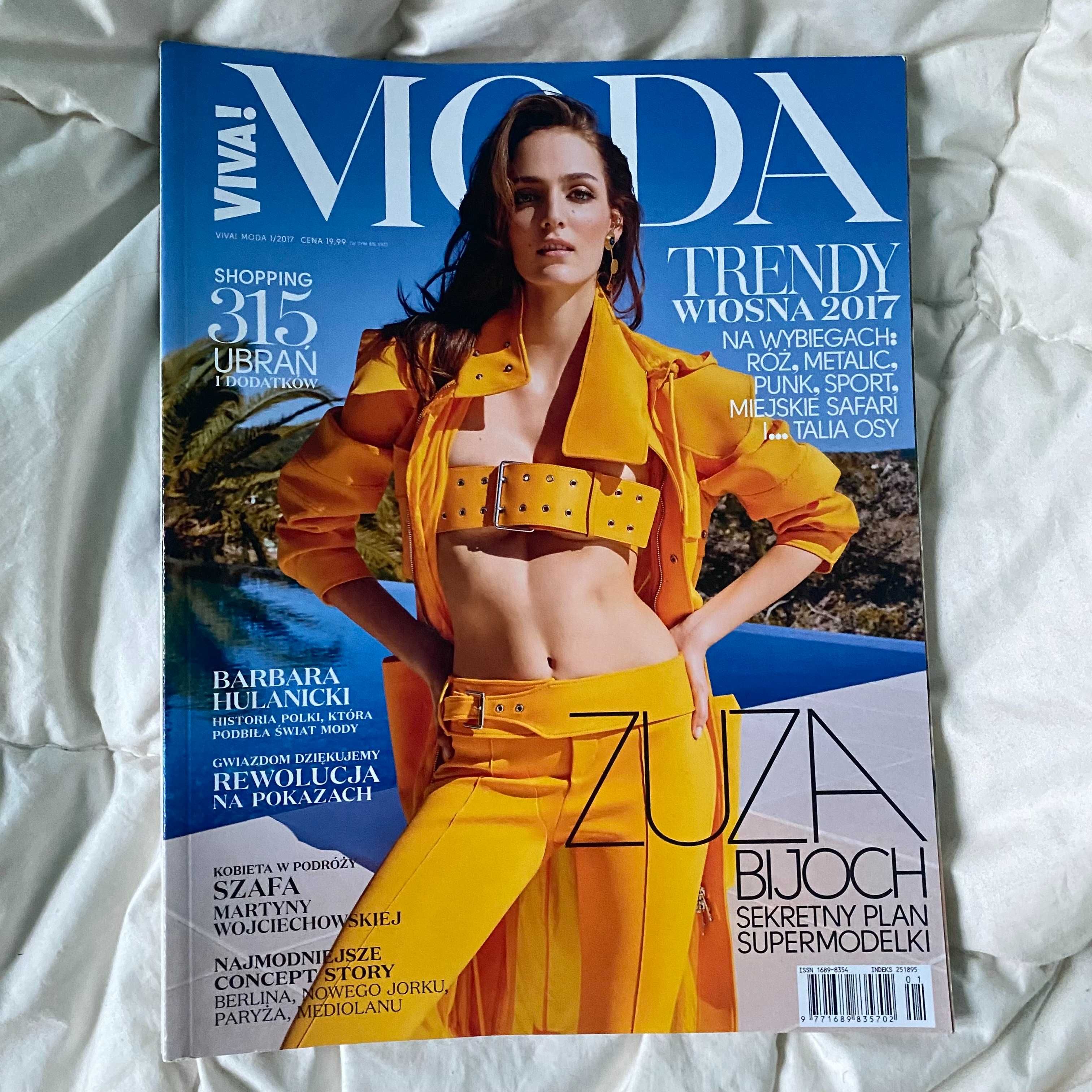 Viva Moda Magazyn 1/2017 Zuza Bijoch fashion trendy Wojciechowska