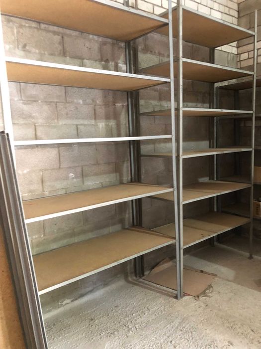 Стелажи  разборные  уголок+ДСП по цене материала