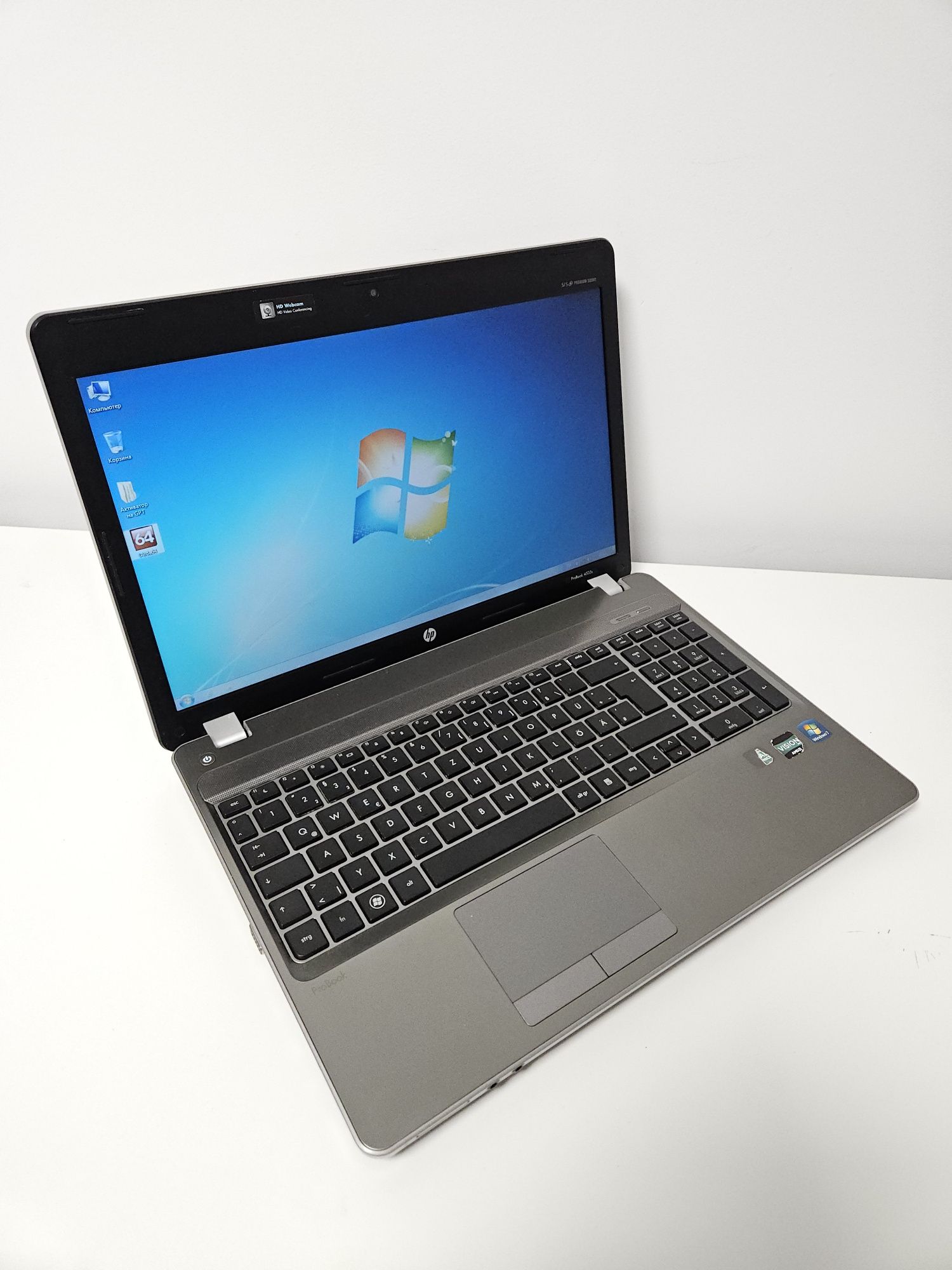 Ноутбук 15.6" 4 ядра HP 4535s A6-3400M/DDR3-4Gb/HDD-320Gb