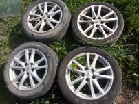 toyota AVENSIS T27 09-18 felgi aluminiowe 17 5x114,3 et45 oryginał