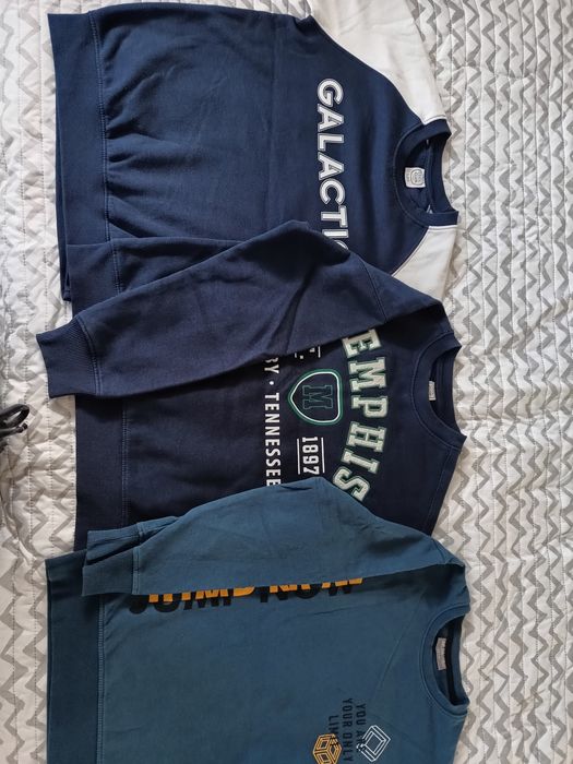 Bluzy chłopięce 3 sztuki rozm.140