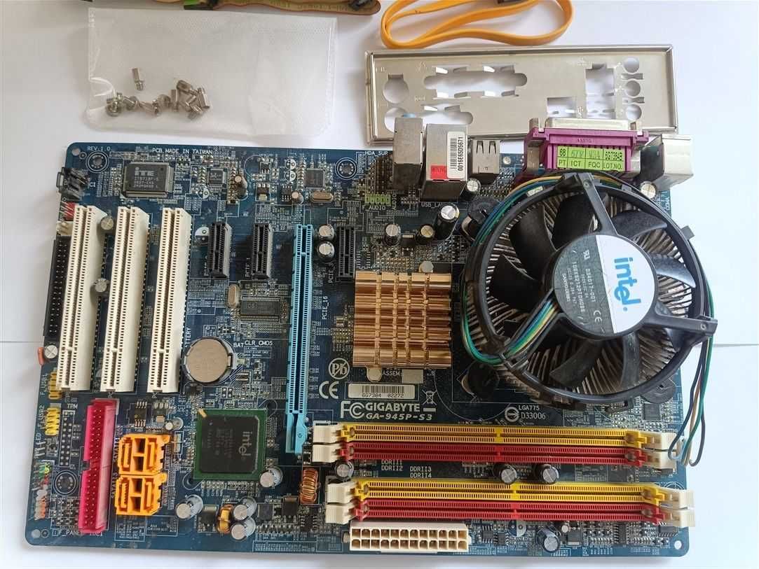 Gigabyte GA-945P-S3 plus Pentium D 3Ghz