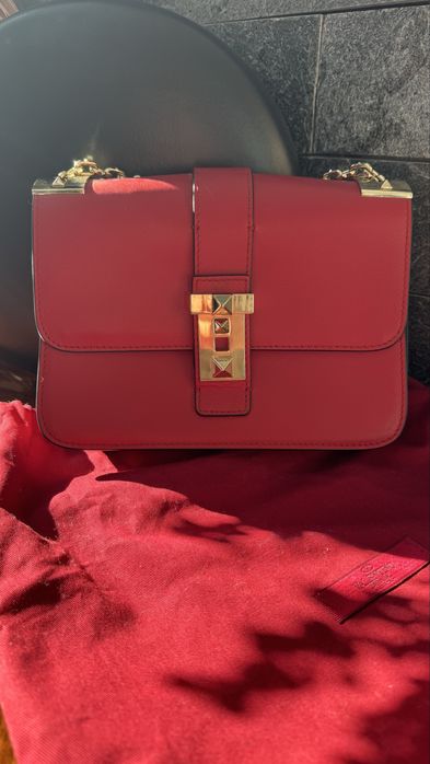Сумка Valentino, красная