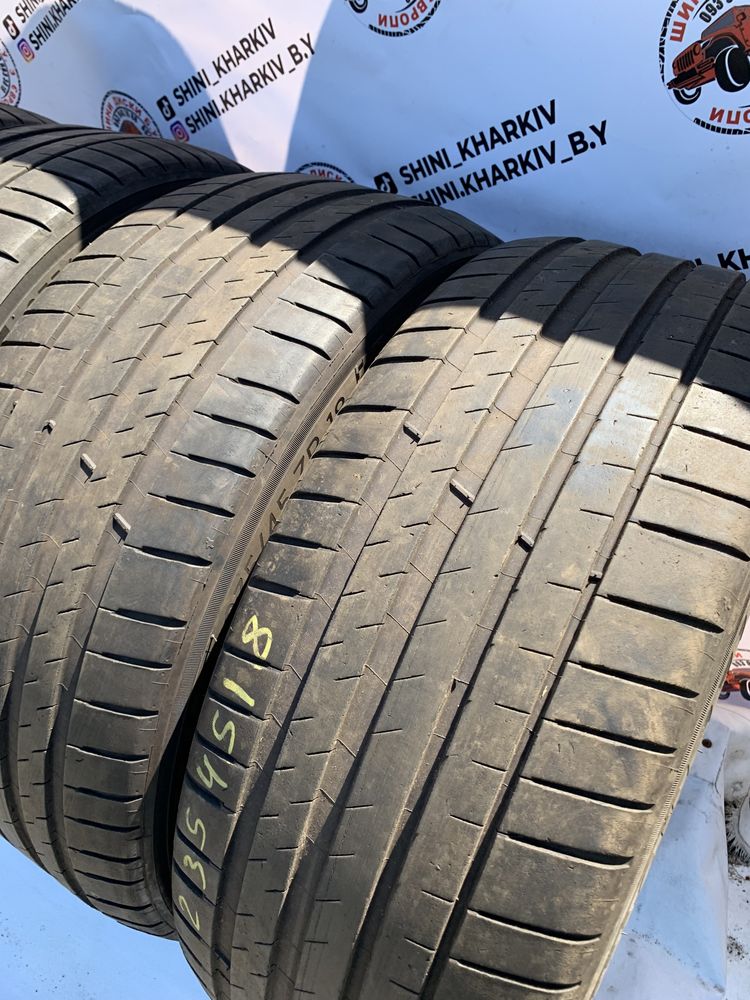 4шт 235/45R18 Michelin PilotSport 4, СКЛАД Б/У РЕЗИНЫ