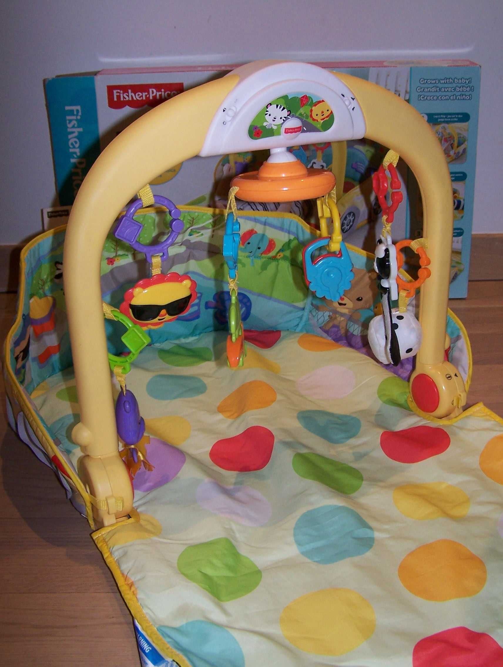 Mata edukacyjna "Wesoły Samochodzik" Fisher Price