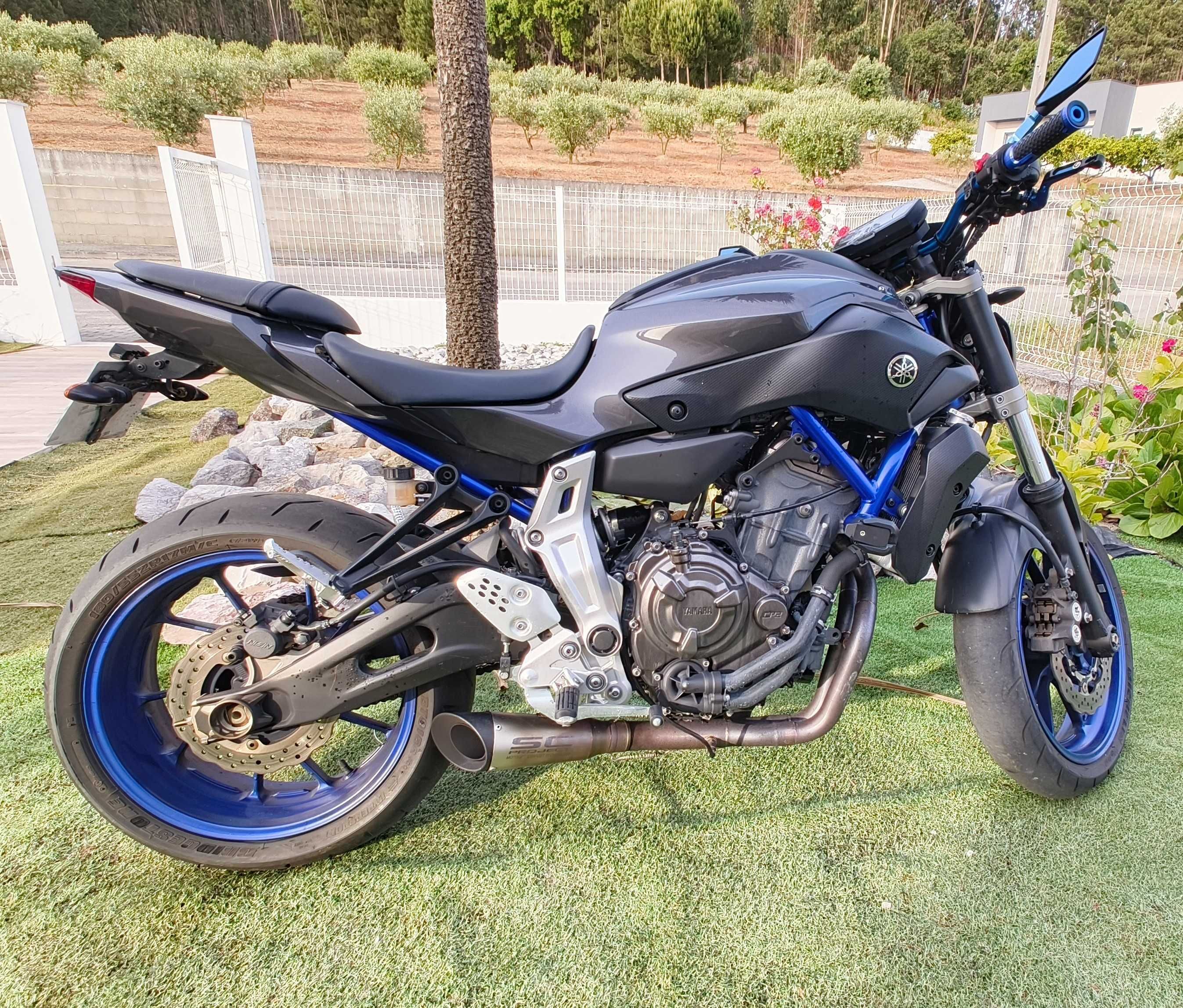 Yamaha MT-07 55kw