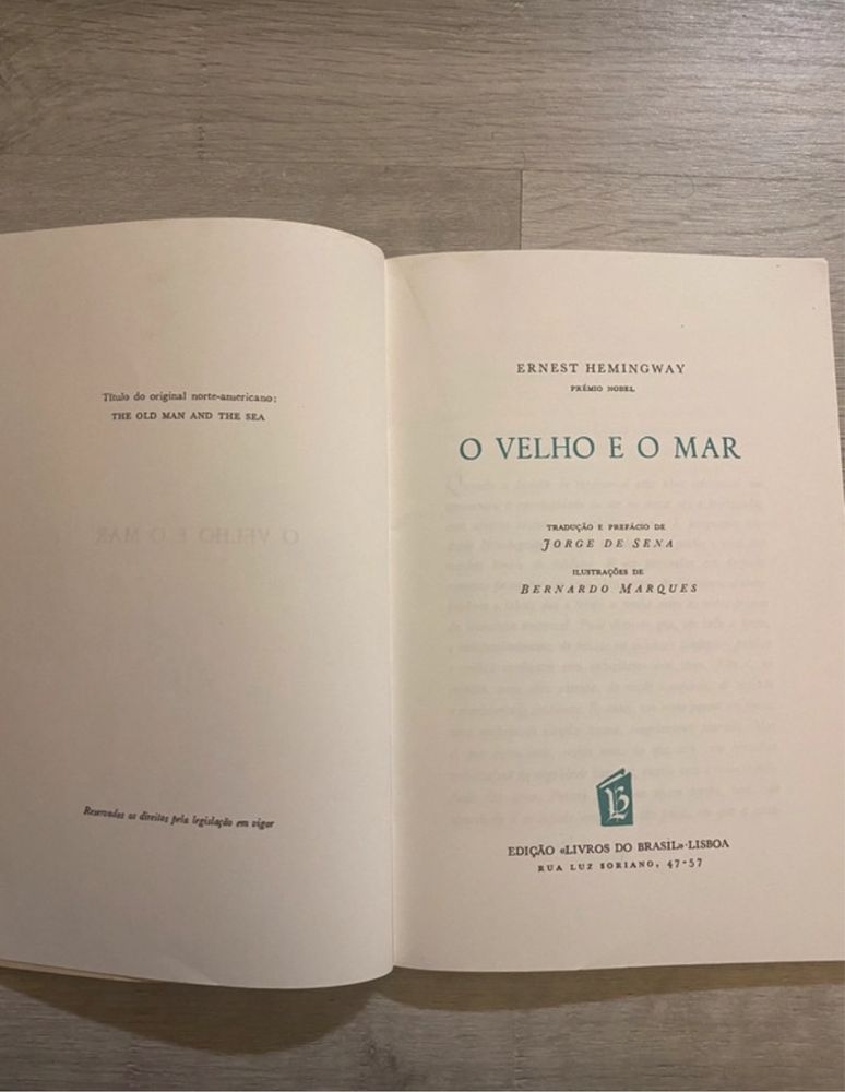 O Velho e o Mar - Ernest Hemingway