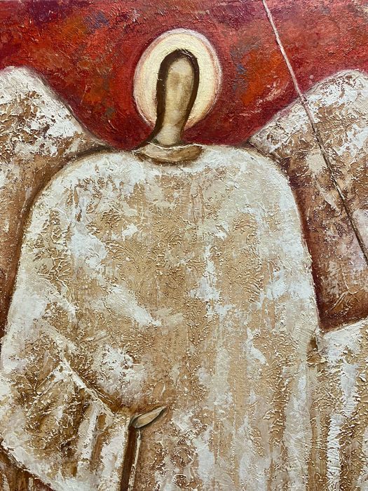 Картина маслом. Ангел Охоронець.