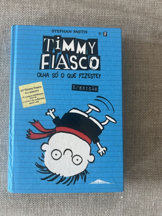 Livro Timmy Fiasco, Stephan Pastis