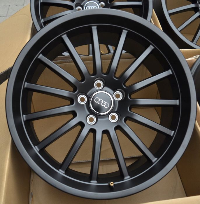 Felgi 19 5X112 Oryginał Audi A4 8W0 8K0 Czarne Mat Rant Nowe