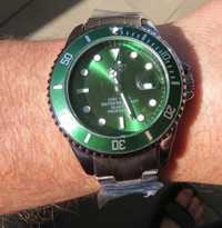 zegarek   zielony diver submarine zielony