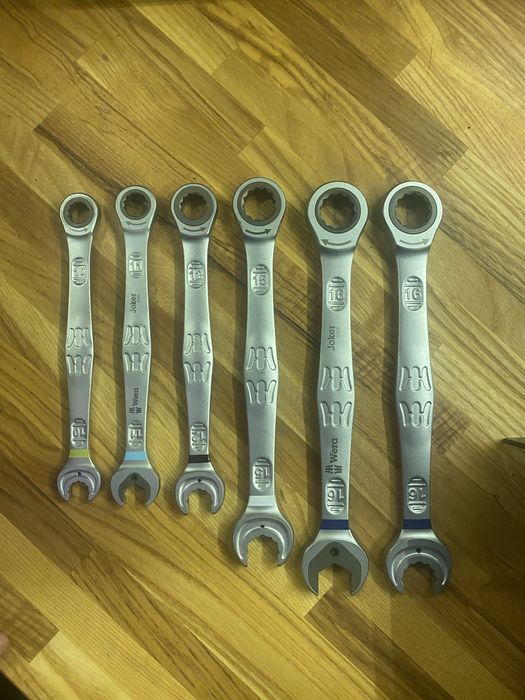 Klucz płaski z grzechotką WERA JOKER 16