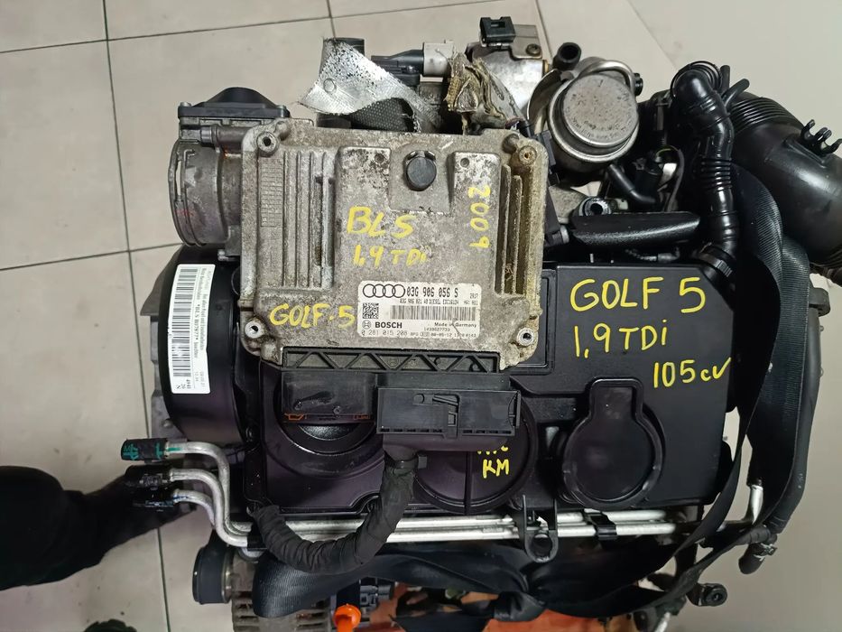 centralina golf 5 1.9TDI 105cv BLS centralina 03G 906 056 S / 03G 906 021 AB / EDC16U34 HW:H11 / 0 281 015 208