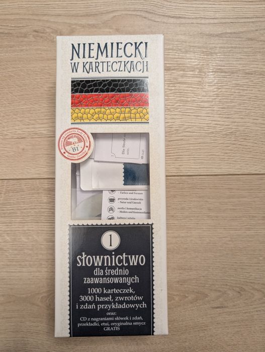 Niemiecki w karteczkach 1000 fiszek