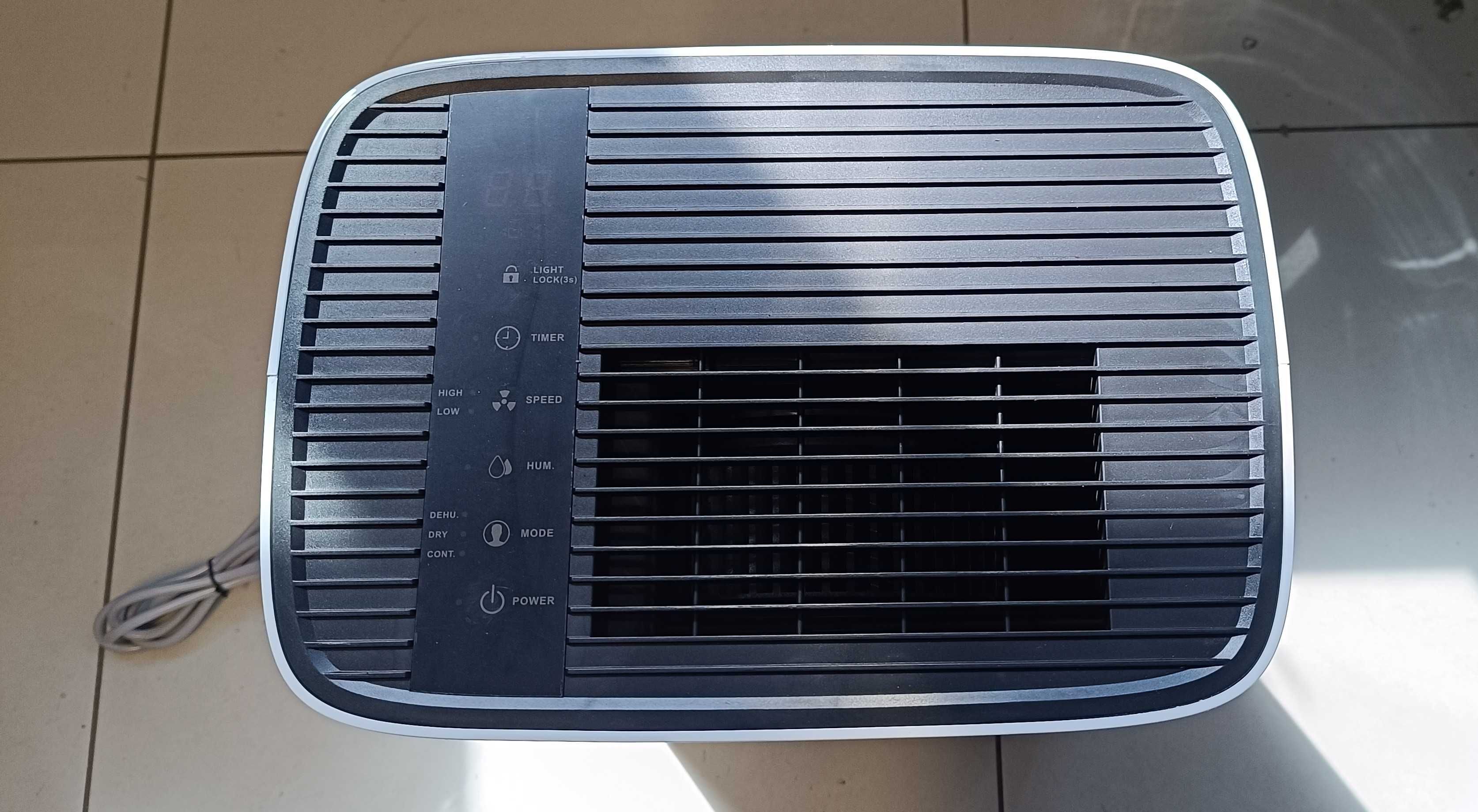 Osuszacz powietrza 20L/d LED wyświetlacz timer suszenie pranie