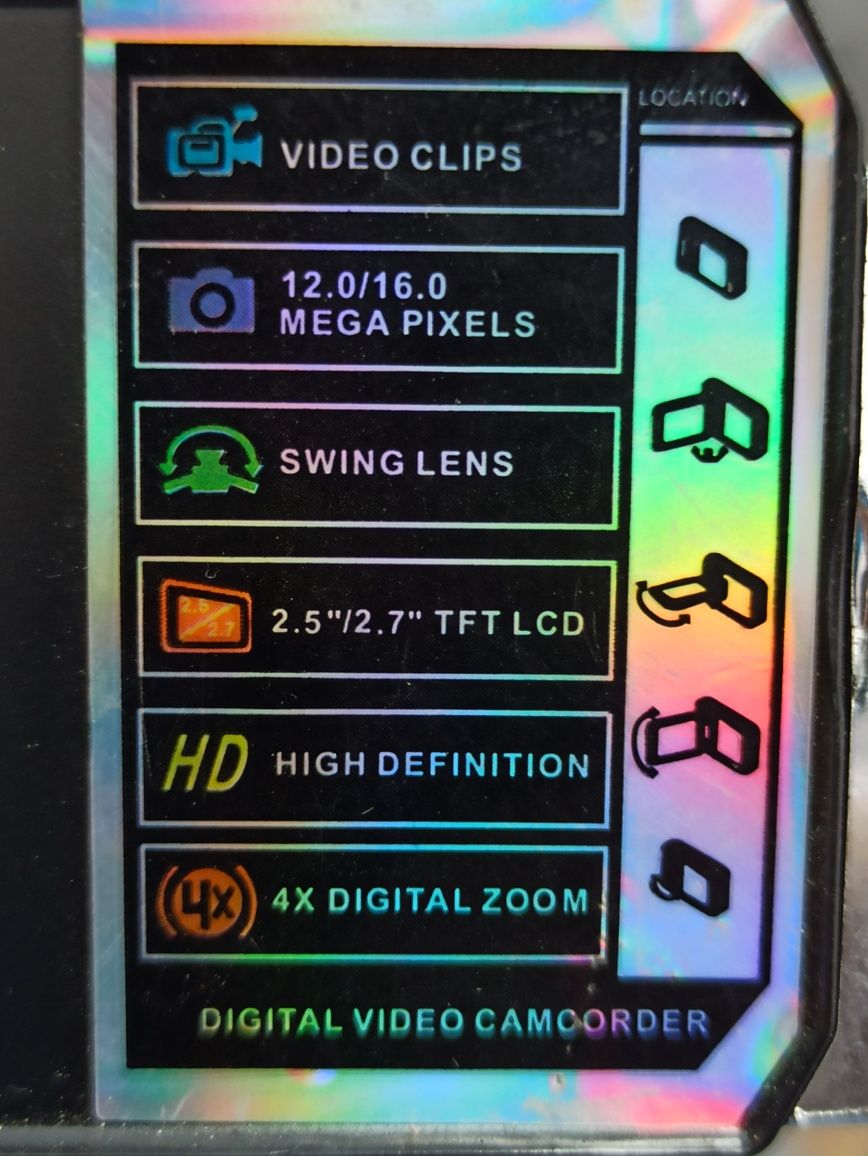 Видеорегистратор Screen Can Be Rotated 360