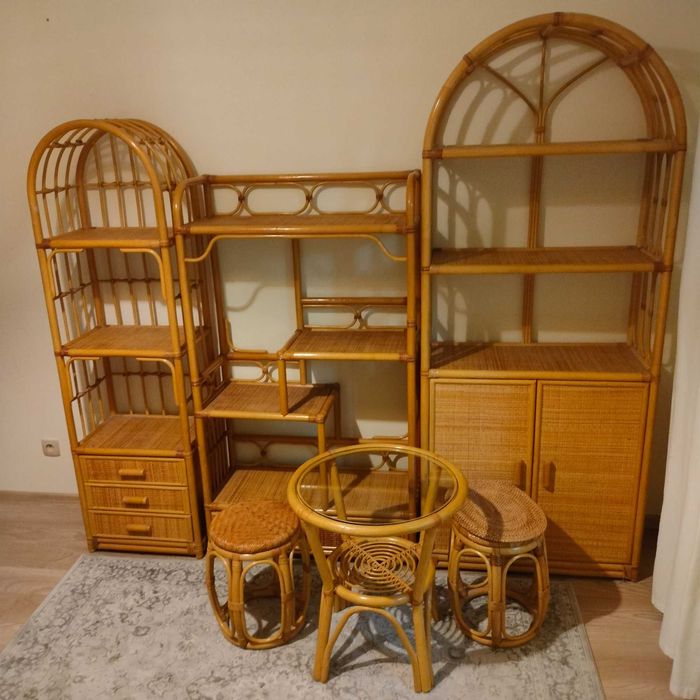 Meble ratanowe. Zestaw