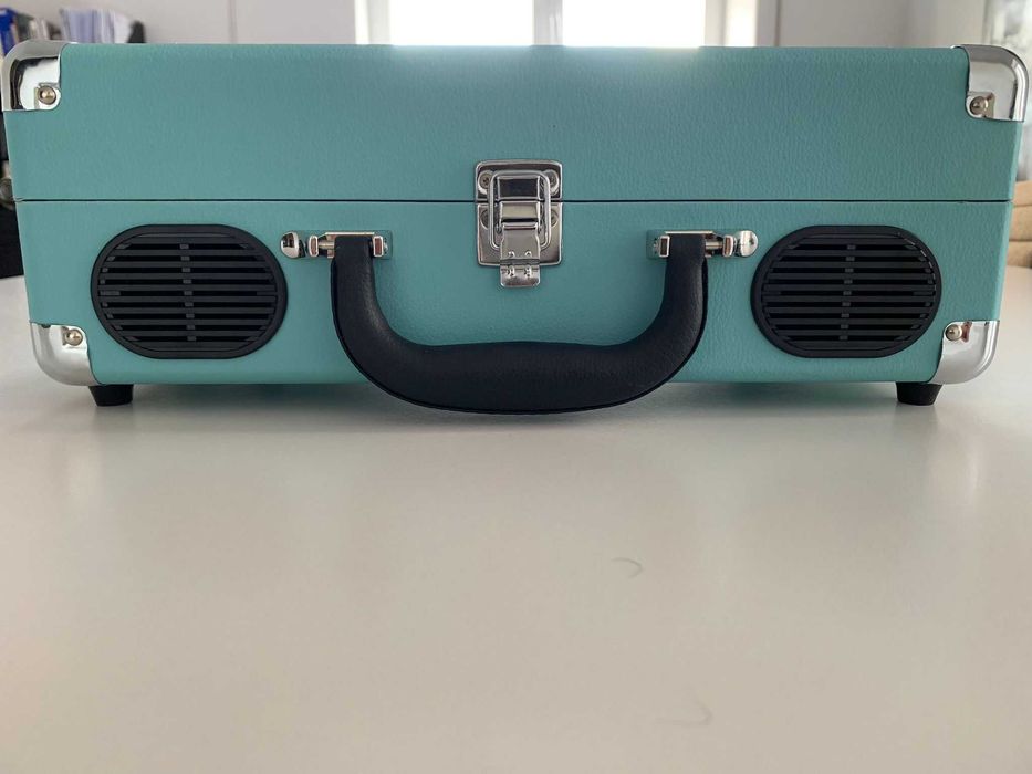 Vinil Vintage "1 by one" Azul-Turquesa - Novo na caixa