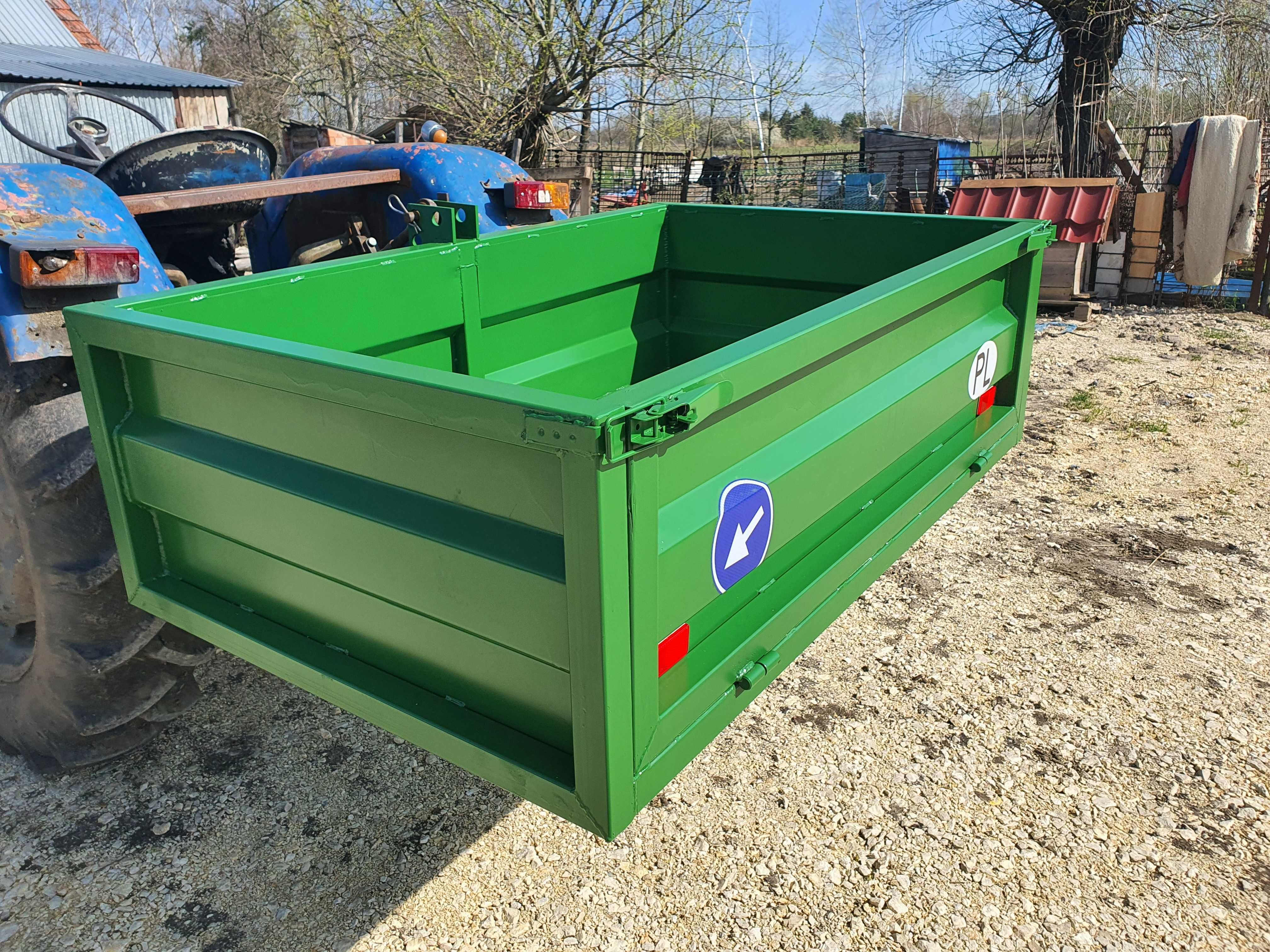 Skrzynia transportowa ładunkowa paczka do ciągnika 1.65m 1.85m 2.10 m