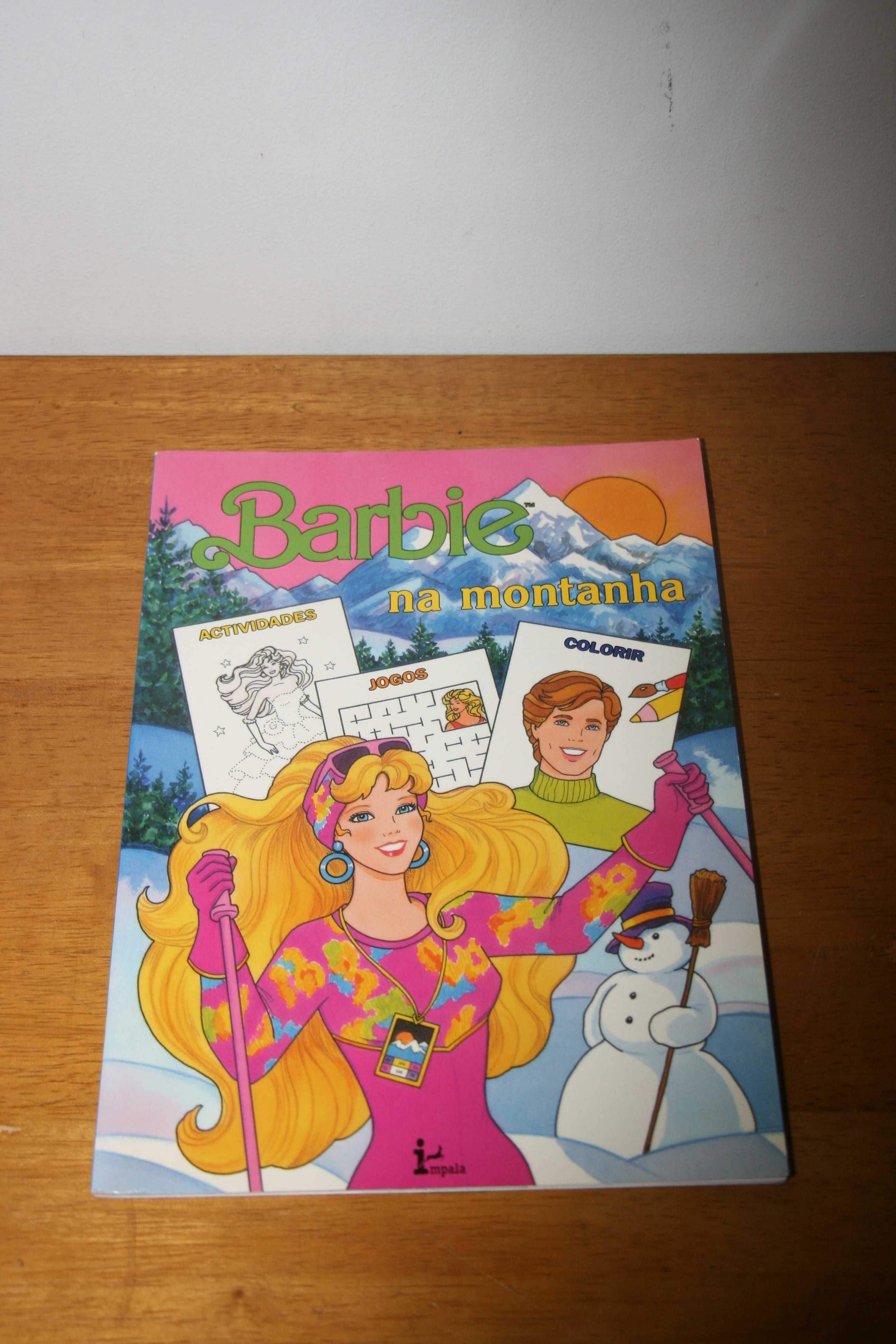 Livros para Colorir da Barbie 1991