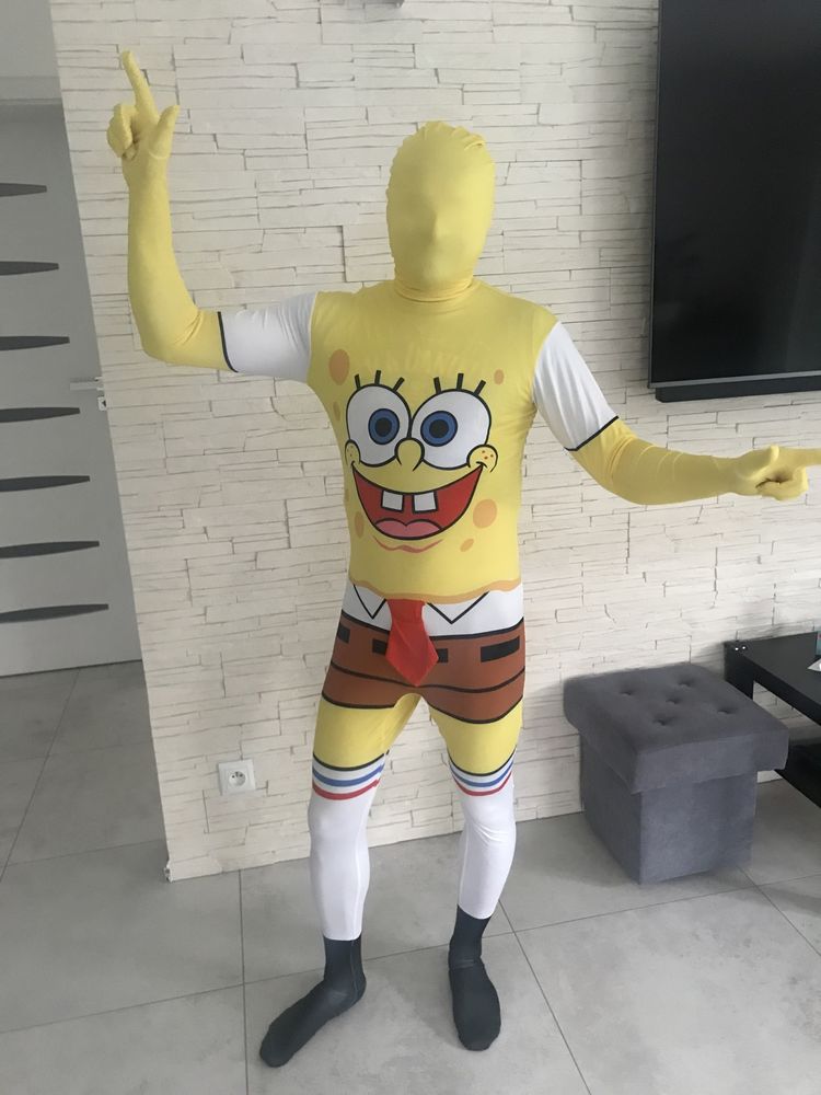 Halloween strój spongebob M/L