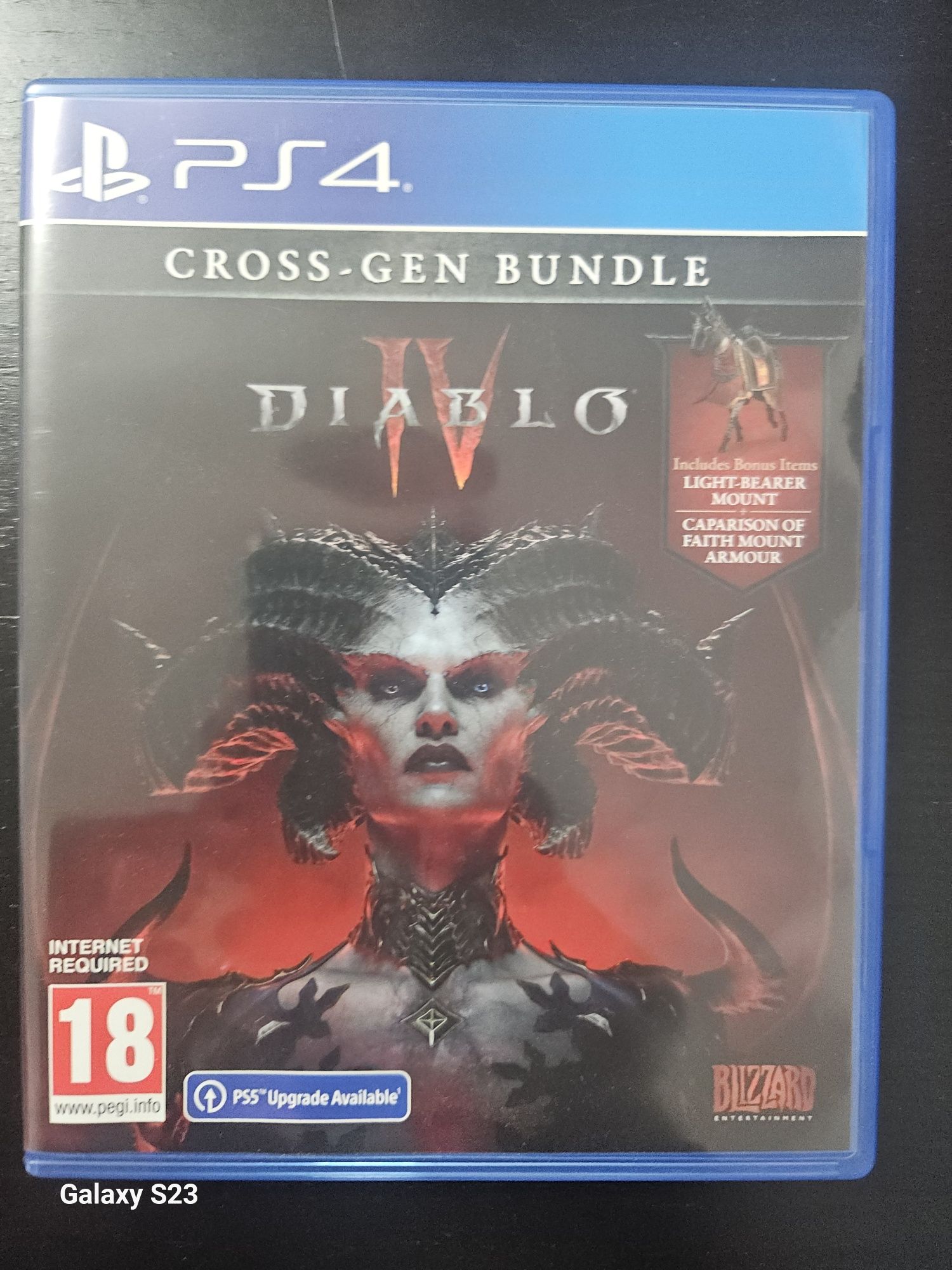 Diablo 4 na playstation 4 CD w stanie idealnym