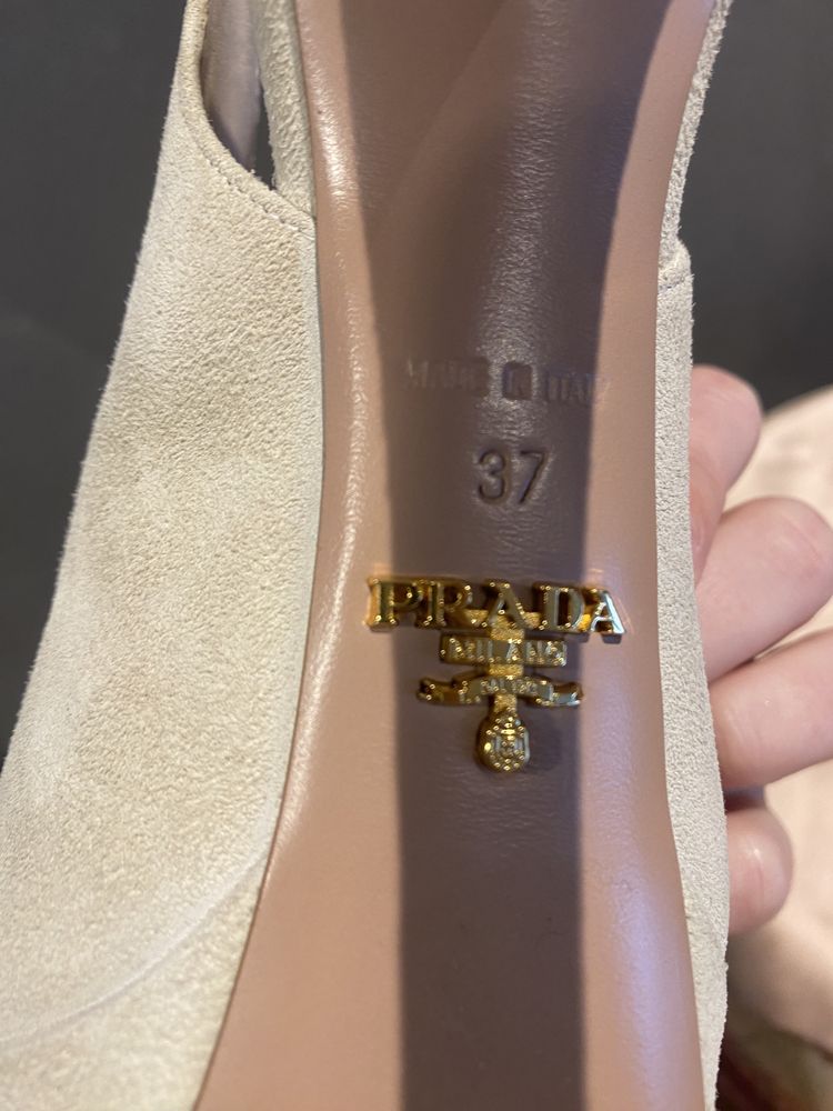 Buty szpilki sandały Prada wesele