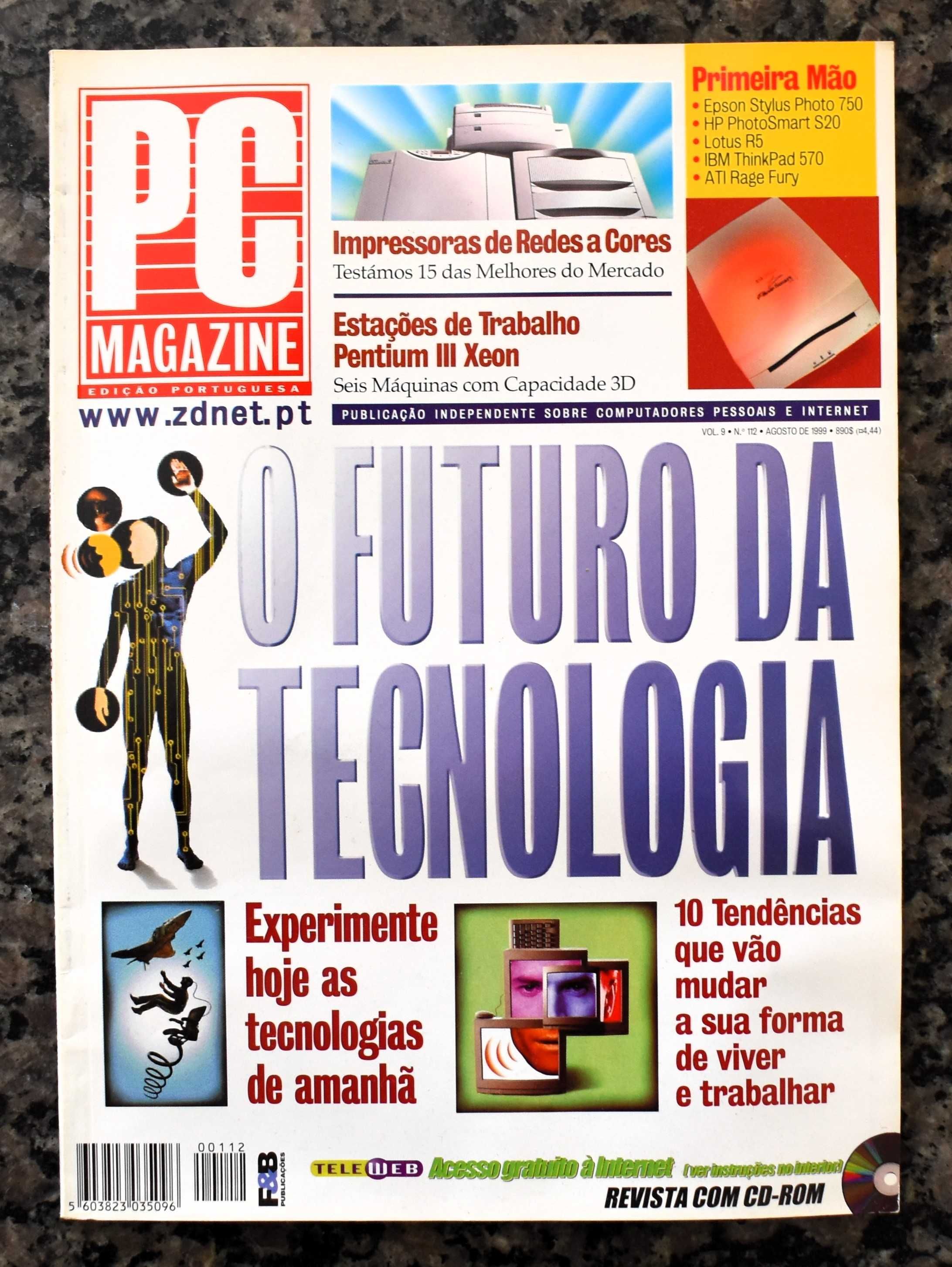 Revista PC Magazine nº 112 + CD-ROM's (1999)