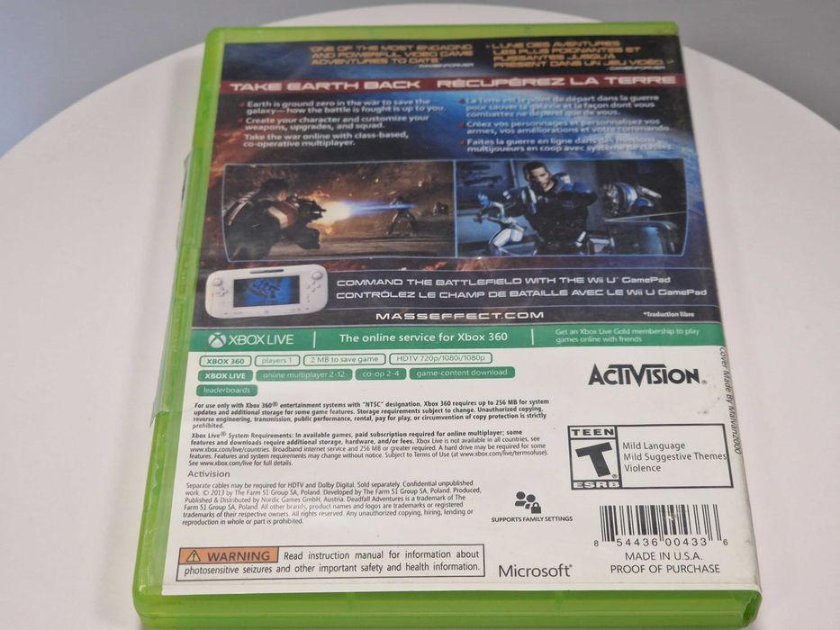 Mass Effect 3 Xbox 360 Sklep Zamiana