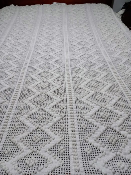 Colcha em croché