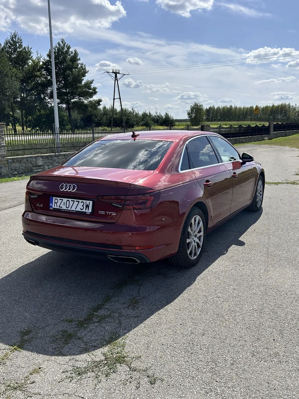 Audi A4 Audi A4 B9, 2019r. Gwarancja Audi Select i pakiet serwisowy