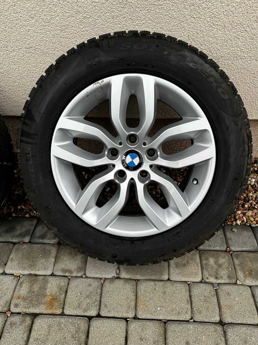 Komplet kół zimowych do BMW X4/X3 Pirelli 225x60 R17 RSC idealne