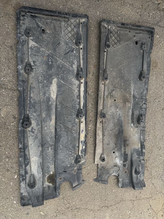 Защита днища левая Skoda Octavia 2 A5